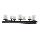 Safavieh Kiki Candle Holder Centerpeice Black Metal