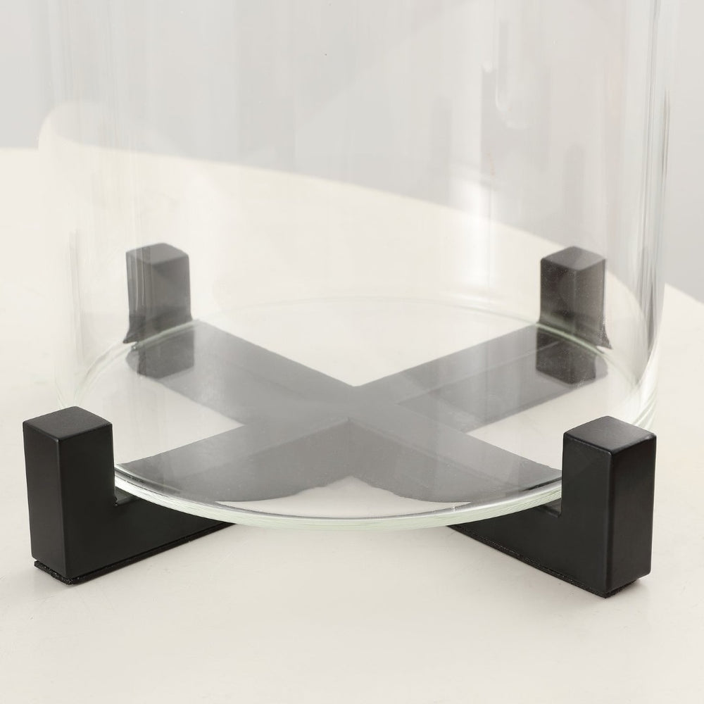 Safavieh NIFI, Elegant Multi-Color Metal & Glass Candleholder Set of 3 - Perfect for Modern Decor Styles! RDC4041A-SET3