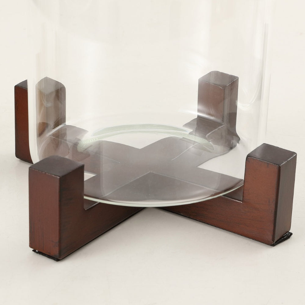 Safavieh NIFI, Elegant Multi-Color Metal & Glass Candleholder Set of 3 - Perfect for Modern Decor Styles! RDC4041A-SET3