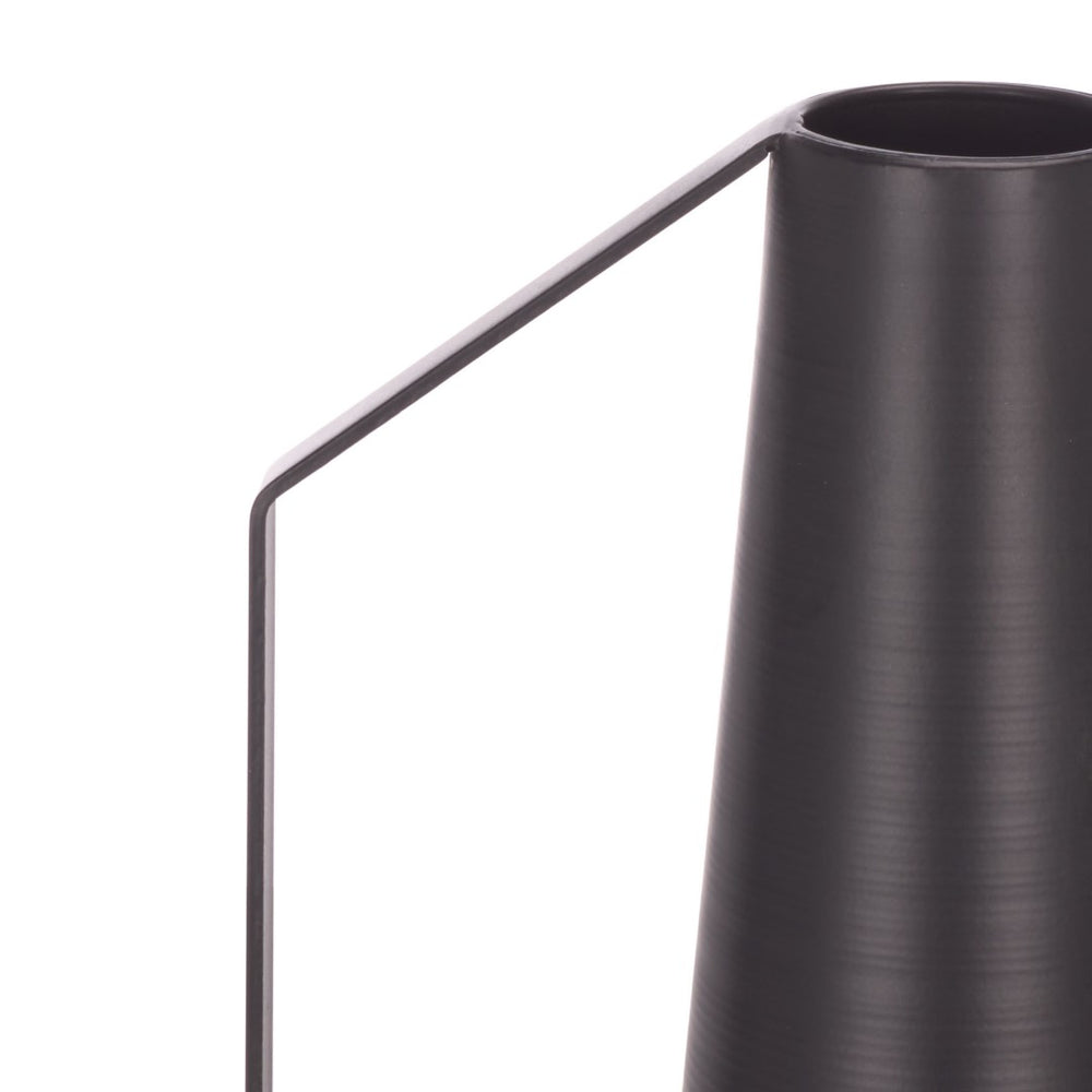Safavieh LUCA, Modern Black Iron Vase Set of 2 - Industrial Elegance for Dried Floral Arrangements & Decor RDC4050A-SET2
