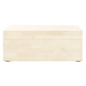 Safavieh Sabi, Elegant Antique Ivory Decorative Box Set Of 2 - Chic Faux Bone & Resin Storage Solution Antique Ivory ,Faux Bone Resin+Mdf Rdc5002a-set2