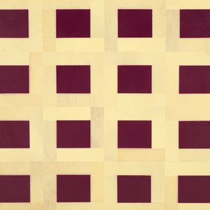 Safavieh Sati, Stylish Muted Yellow/Burgundy Decorative Box Set Of 2 For Elegant Home Storage Solutions Assorted ,Multi Resin+Mdf Rdc5005a-set2