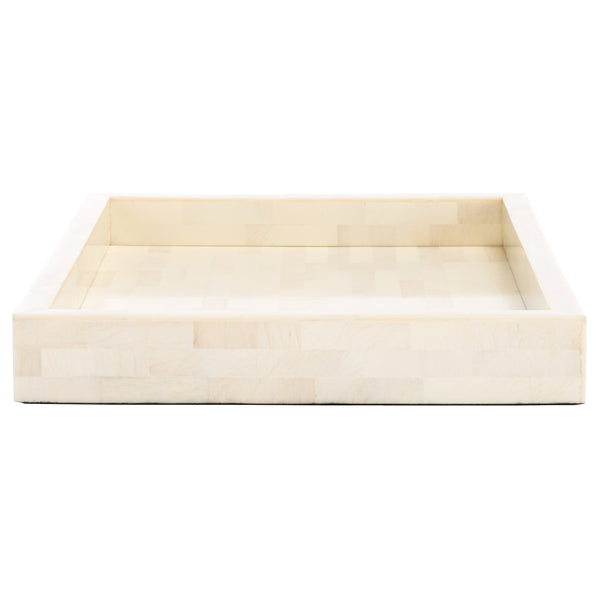 Safavieh Sabi, Elegant Antique Ivory Faux Bone Tray – Stylish Rectangular Design For Home Decor & Organization Antique Ivory ,Faux Bone Resin+Mdf Rdc5009a