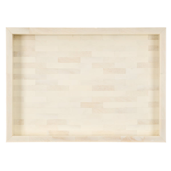 Safavieh Sabi, Elegant Antique Ivory Faux Bone Tray – Stylish Rectangular Design For Home Decor & Organization Antique Ivory ,Faux Bone Resin+Mdf Rdc5009a