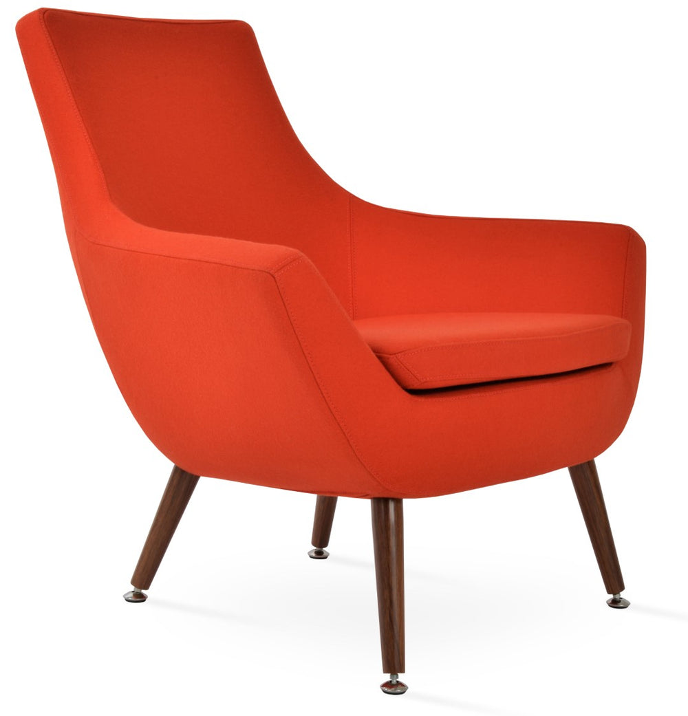 Soho Concept Rebecca Armchair - Stylish Camira Blazer Wool Fabric, 10-year Guarantee, Durable Design For Comfort Silver  Soho-concept-dining-chair-12397