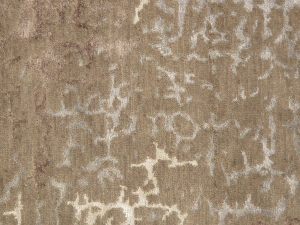 Pasargad Home Modern Collection Hand-knotted Abstract Silk & Wool Area Rug For Elegant Spaces   Reflection-3 2x3