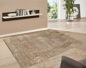 Pasargad Home Modern Collection Hand-knotted Abstract Silk & Wool Area Rug For Elegant Spaces   Reflection-3 2x3