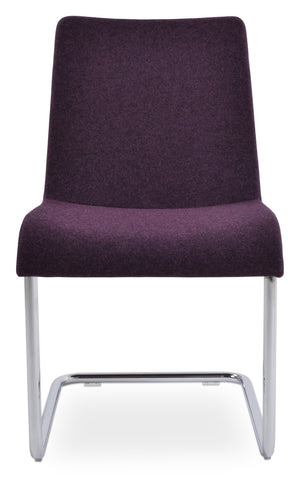 Soho Concept Reiss Chair Premium Dining Chair In Camira Blazer Wool - Stylish, Durable, 10-year Guarantee! Camira Wool  Deep Maroon  Soho-concept-dining-chair-05740