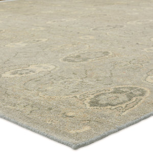 Jaipur Living Jaipur Living Williamsburg Hand-knotted Wool Trellis Rug Neutral Artisan Brocade 8' x 10' RUG148355