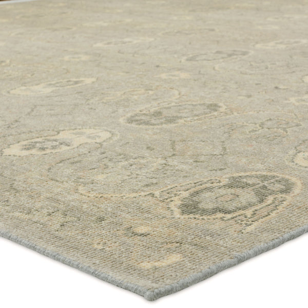 Jaipur Living Jaipur Living Williamsburg Hand-knotted Wool Trellis Rug Neutral Artisan Brocade 8' x 10' RUG148355