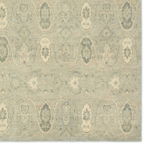 Jaipur Living Jaipur Living Williamsburg Hand-knotted Wool Trellis Rug Neutral Artisan Brocade 8' x 10' RUG148355