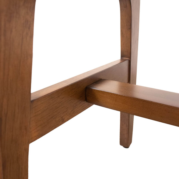 Lh Imports Remix Bench - Versatile Solid Acacia Seating For Dining Or Entryway, Mid-century Modern Style Brown Solid Acacia,Beech Wood,Rubber Wood Rem016