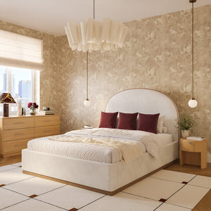 TOV Furniture Marlow 6-Drawer Dresser - Timeless Acacia-Ash Elegance with Soft-Closing Drawers for Luxury Living Natural REN-B700-70