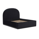 Marlow Black Velvet Queen Bed REN-B7120-10-11 TOV Furniture