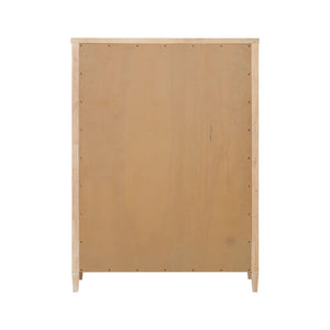 TOV Furniture Bristol Park 40" Whitewashed Oak 7-Drawer Chest - Stylish Storage Solution for Modern Bedrooms REN-B900-60