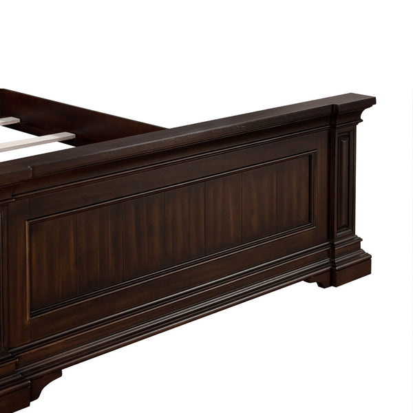 TOV Furniture Stamford Wooden Upholstered Bed - Timeless Design with Durable Craftsmanship for Elegant Bedrooms Queen REN-B921-12-11-14