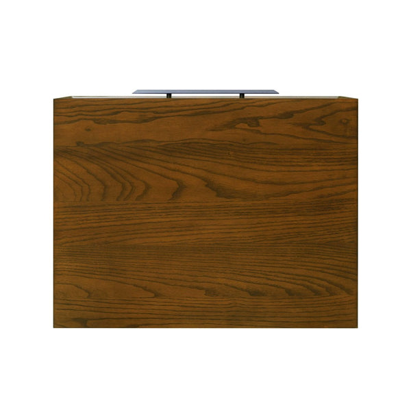 TOV Furniture Emery Walnut Nightstand – Mid-Century Modern Design with Storage Drawer & Open Shelf for Style & Function REN-B940-50