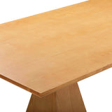 Nolan Natural Wood Dining Table REN-D6040-15 TOV Furniture