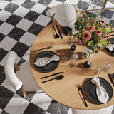 Nolan Natural Wood Round Dining Table REN-D6040-16 TOV Furniture