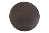 Nolan Black Round Wood Dining Table REN-D6041-16 TOV Furniture