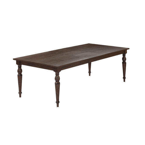 TOV Furniture Mila 74"-114" Dark Brown Extendable Dining Table - Classic Elegance for Every Gathering & Meal REN-D801-15