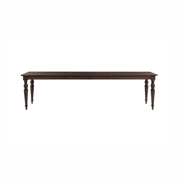 TOV Furniture Mila 74"-114" Dark Brown Extendable Dining Table - Classic Elegance for Every Gathering & Meal REN-D801-15