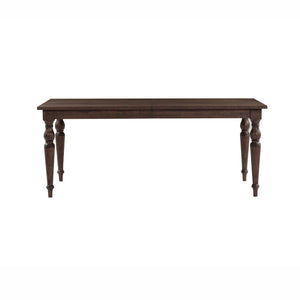 TOV Furniture Mila 74"-114" Dark Brown Extendable Dining Table - Classic Elegance for Every Gathering & Meal REN-D801-15