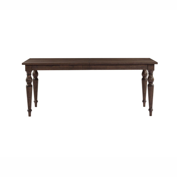 TOV Furniture Mila 74"-114" Dark Brown Extendable Dining Table - Classic Elegance for Every Gathering & Meal REN-D801-15
