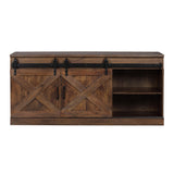 Dawson Rustic Brown Console REN-E4040-1 TOV Furniture