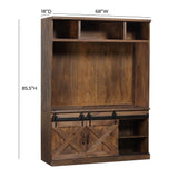 Dawson Rustic Brown Entertainment Center REN-E4040-ENT TOV Furniture