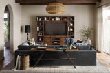 Dawson Rustic Brown Entertainment Wall REN-E4040-ENTW TOV Furniture