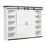 Harrison Distressed White Entertainment Center REN-E5040-ENTW TOV Furniture