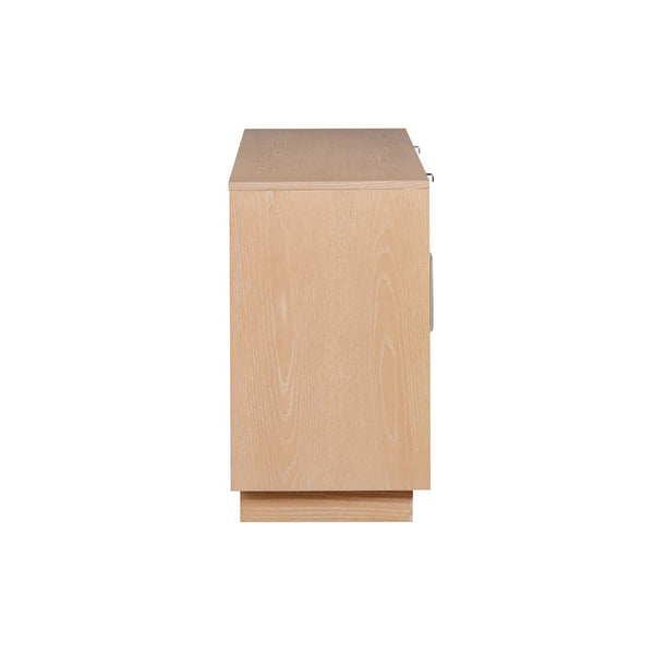 TOV Furniture Marlow 77" Wood Console - Elegant Multifunctional Storage for Living Spaces, Media & Entryway Use Natural REN-E7040-1