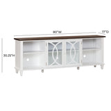 Presby White 80" Console REN-E8040-80 TOV Furniture