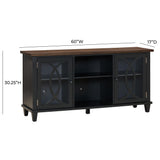 Presby Charcoal 60" Console REN-E8041-60 TOV Furniture