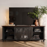 Presby Charcoal 80" Console REN-E8041-80 TOV Furniture