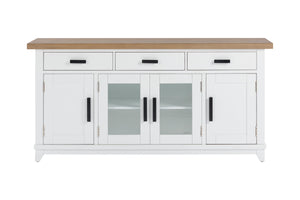 Dover White 62" Entertainment Console REN-E9040-62 TOV Furniture