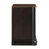 Roanoke Black File Cabinet REN-H360-60 TOV Furniture