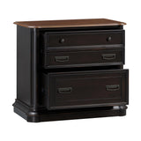 Roanoke Black File Cabinet REN-H360-60 TOV Furniture