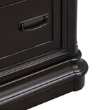 Roanoke Black File Cabinet REN-H360-60 TOV Furniture