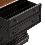 Roanoke Black File Cabinet REN-H360-60 TOV Furniture