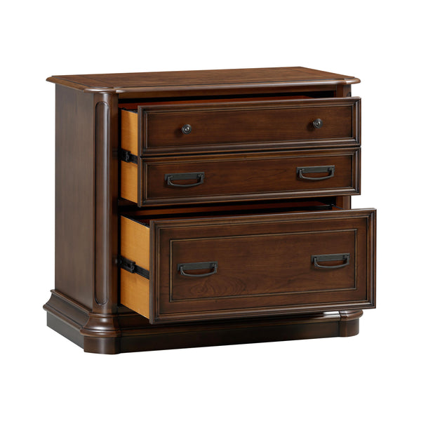 Roanoke Cherry File Cabinet REN-H361-60 TOV Furniture