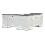 Roanoke White L Desk REN-H362-50-55 TOV Furniture