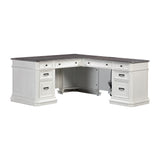 Roanoke White L Desk REN-H362-50-55 TOV Furniture