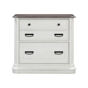 Roanoke White File Cabinet REN-H362-60 TOV Furniture
