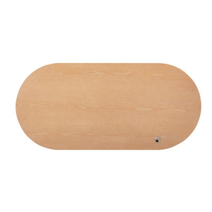 TOV Furniture Marlow 64" Wood Executive Desk with Thoughtful Storage and Soft-Close Hardware for Modern Workspaces Natural REN-H700-20-25