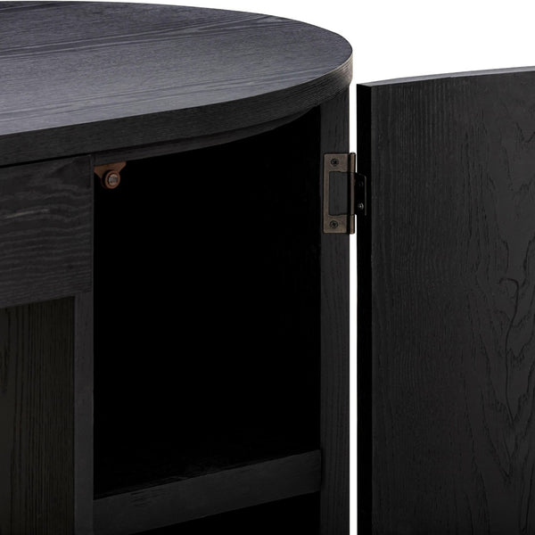 TOV Furniture Marlow 64" Wood Executive Desk with Thoughtful Storage and Soft-Close Hardware for Modern Workspaces Black REN-H710-20-25