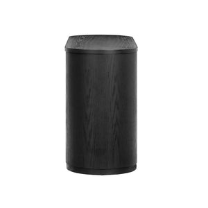 TOV Furniture Marlow 52" Elegant Wood Writing Desk with Velvet-Lined Drawers for Sophisticated Home Office Use Black REN-H710-30-35