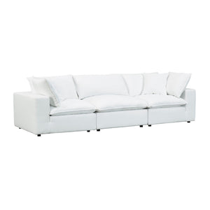 TOV Furniture Cali Modular Sectional Sofa - Stylish, Versatile Design with Easy-Care Performance Fabric Upholstery Pearl REN-L0092