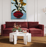 Willow Berry Red Modular Sofa REN-L03143 TOV Furniture